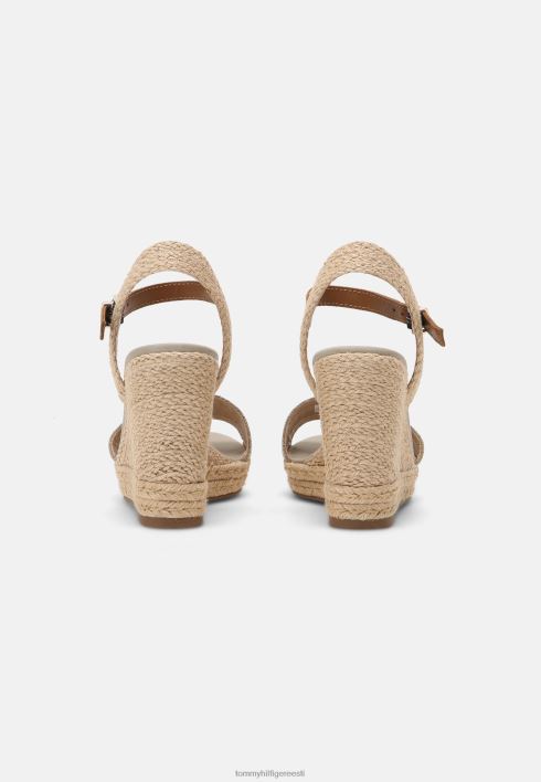 käsitöö platvormiga sandaalid RJV628599 kivi Tommy Hilfiger