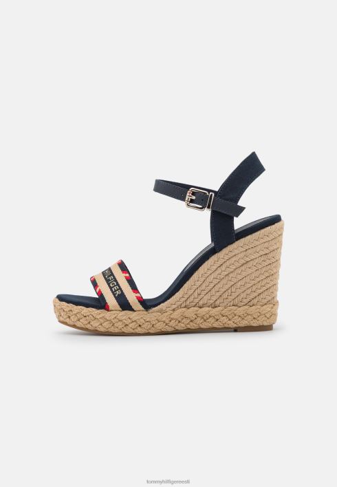 kiilplatvormiga sandaalid RJV625364 kõrbe taevas Tommy Hilfiger
