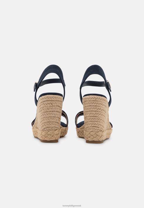 kiilplatvormiga sandaalid RJV625364 kõrbe taevas Tommy Hilfiger