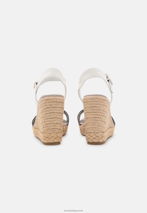 kiilplatvormiga sandaalid RJV628421 ekru Tommy Hilfiger
