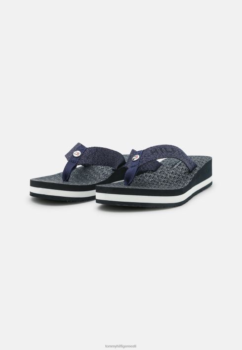 läikivad rannasandaalid RJV625246 kõrbe taevas Tommy Hilfiger
