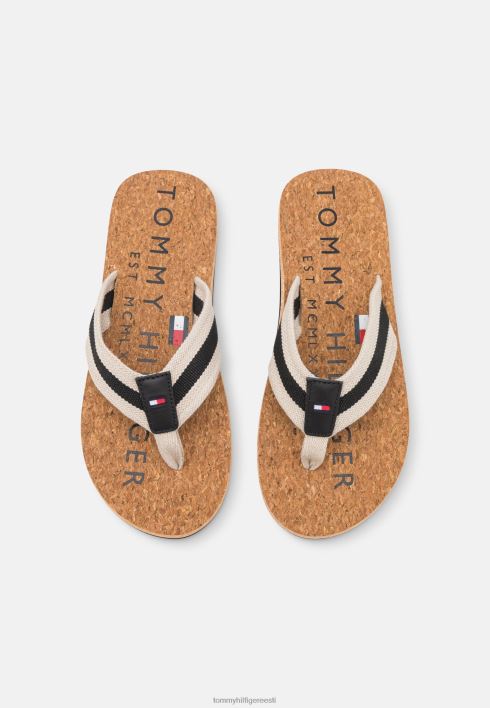 ranna t-baari sandaalid RJV628327 must Tommy Hilfiger