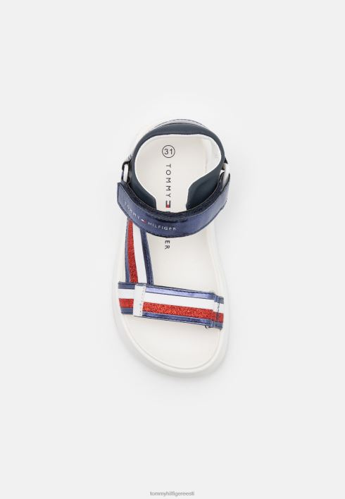 sandaalid RJV628443 sinine/mitmevärviline Tommy Hilfiger