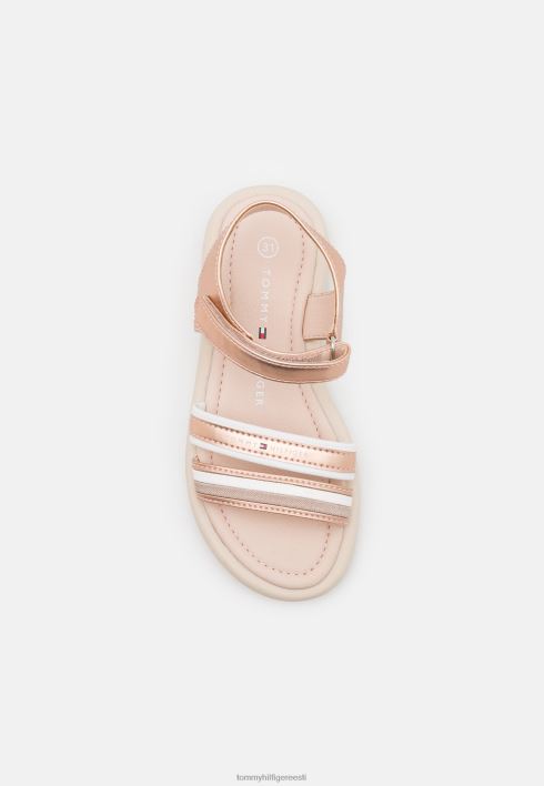 sandaalid RJV628579 roosa kuld Tommy Hilfiger