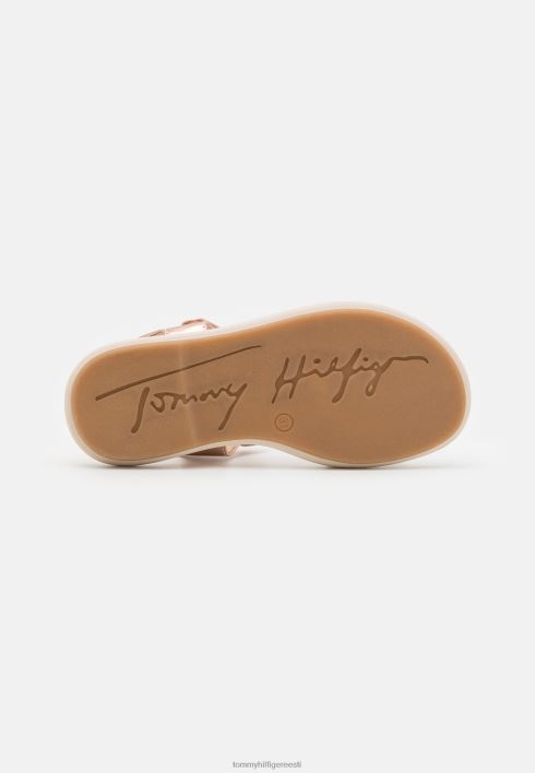 sandaalid RJV628579 roosa kuld Tommy Hilfiger