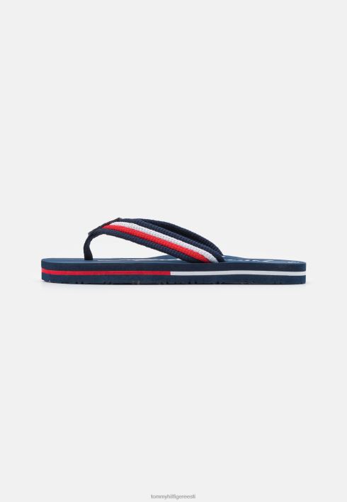 t-baar sandaalid RJV626366 sinine/mitmevärviline Tommy Hilfiger