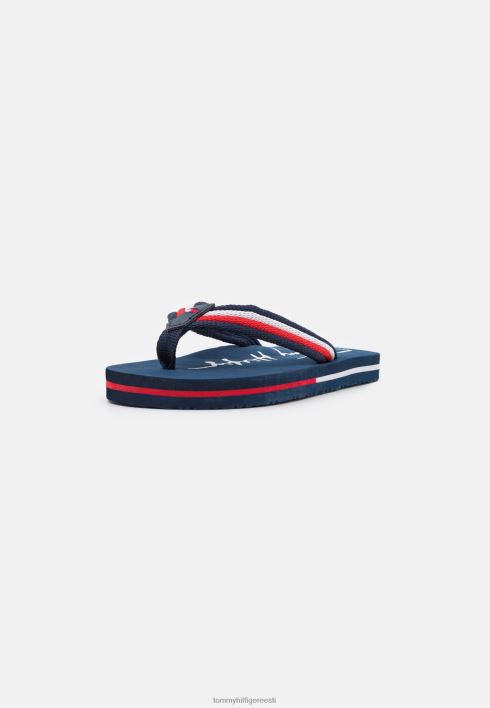 t-baar sandaalid RJV626366 sinine/mitmevärviline Tommy Hilfiger