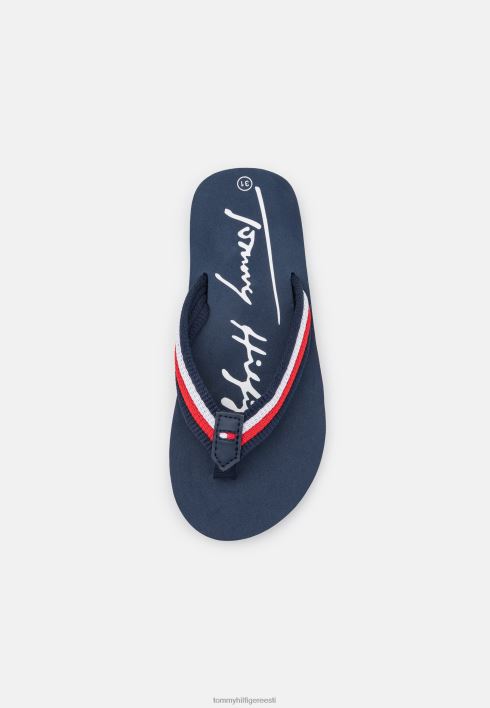 t-baar sandaalid RJV626366 sinine/mitmevärviline Tommy Hilfiger
