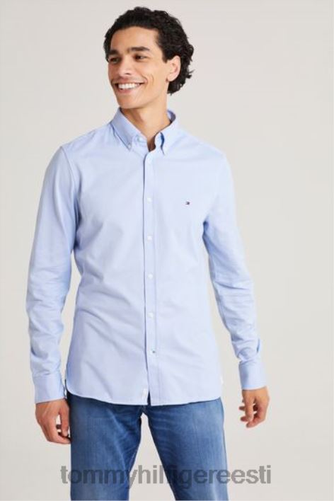 1985 aasta kootud särk RJV623515 sinine Tommy Hilfiger