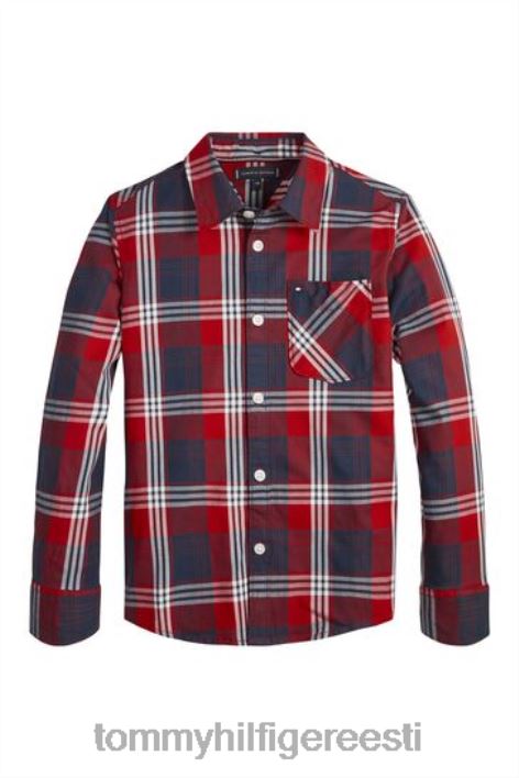 check-särk RJV623064 punane Tommy Hilfiger