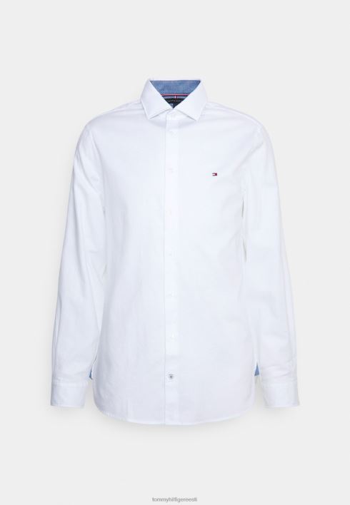 dobby painduv särk RJV627883 kohandatud värv valge Tommy Hilfiger