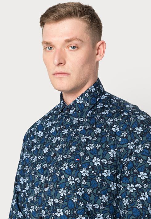 flex lillemustriga särk RJV626101 mereväe sinine Tommy Hilfiger