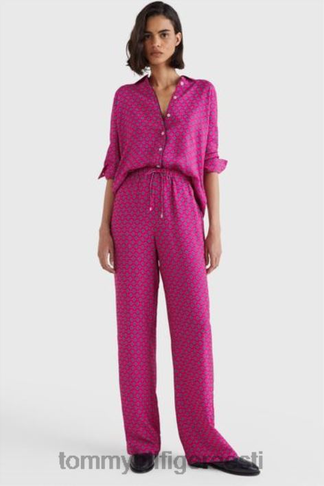 foullard fleur särk RJV623816 roosa Tommy Hilfiger