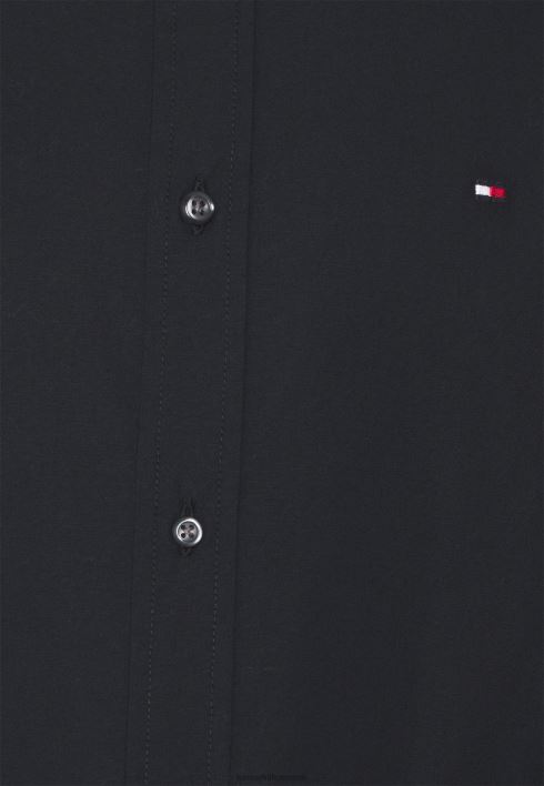 õhuke veniv särk RJV624274 must Tommy Hilfiger