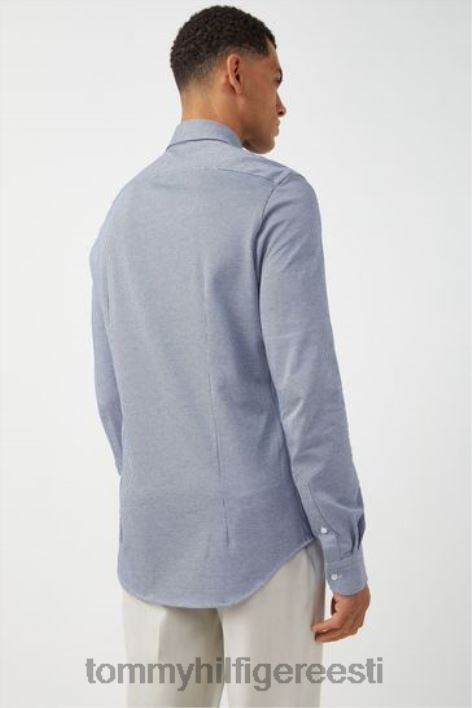 jersey jaquard särk RJV622987 sinine Tommy Hilfiger