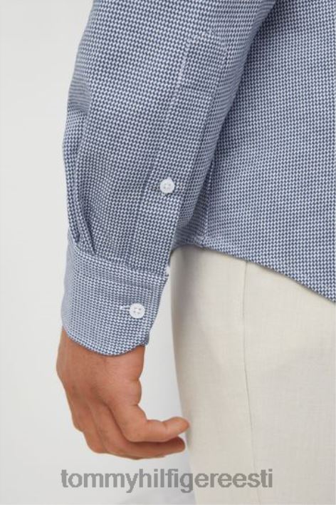 jersey jaquard särk RJV622987 sinine Tommy Hilfiger