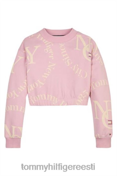 kärbitud ajatu dressipluus RJV623300 roosa Tommy Hilfiger