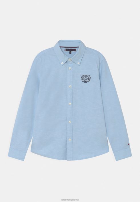 kaubamärgiga oxfordi särk RJV625405 kaldaäärne sinine Tommy Hilfiger