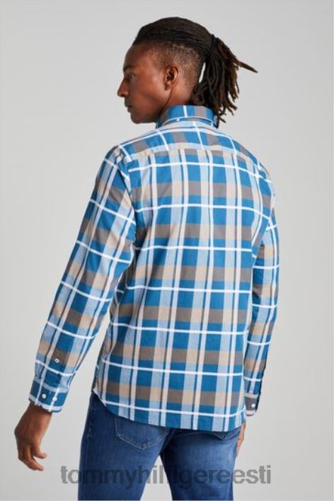 kombineeritud check-särk RJV623713 sinine Tommy Hilfiger