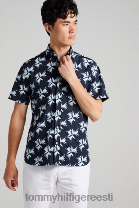 leht lühikeste varrukatega särk RJV623752 sinine Tommy Hilfiger