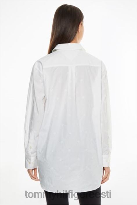 ülisuur monogrammsärk RJV623638 valge Tommy Hilfiger