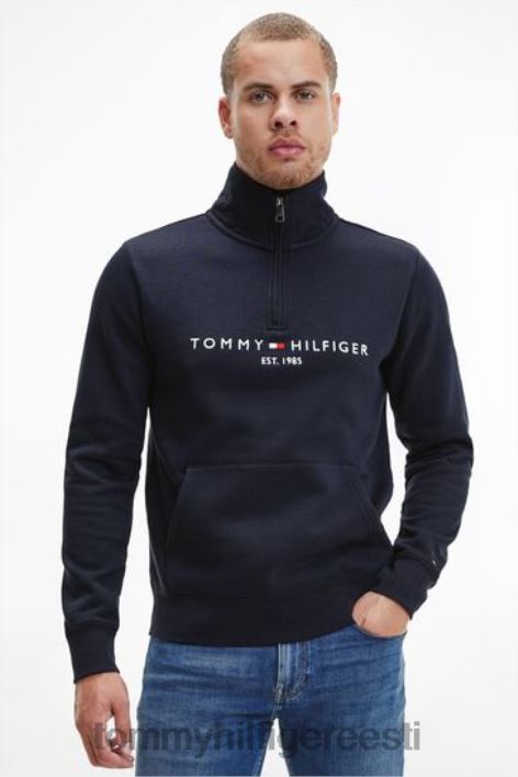 logoga dressipluus RJV623449 sinine Tommy Hilfiger