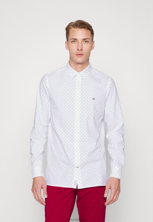 mini särk RJV627545 optika valge/karmiinpunane rubiin Tommy Hilfiger