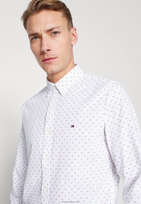 mini särk RJV627545 optika valge/karmiinpunane rubiin Tommy Hilfiger