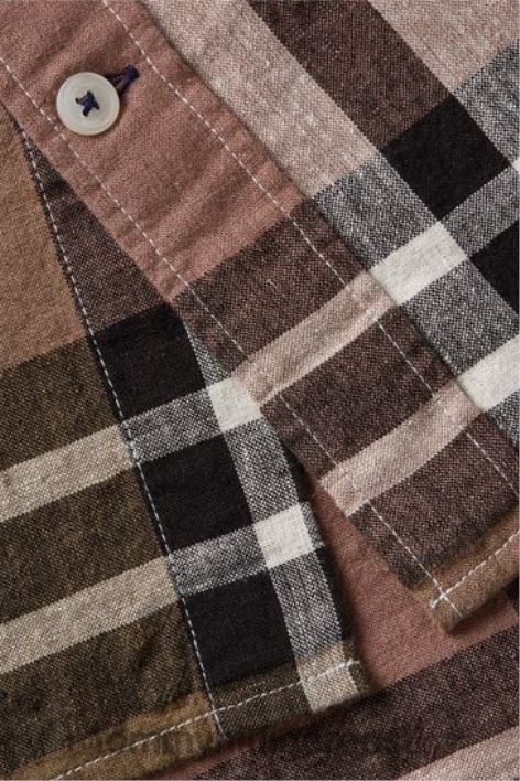 neutraalne check-särk RJV623539 beež Tommy Hilfiger