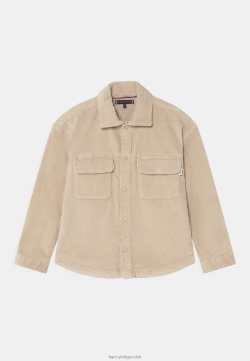 overshirt unisex särk RJV624939 savanni liiv Tommy Hilfiger