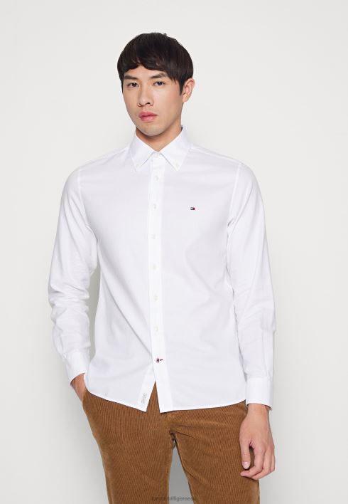 oxfordi dobby särk RJV624239 valge Tommy Hilfiger