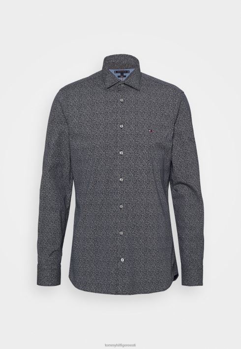 pehme lehemustriga särk RJV625054 mereväe/valge Tommy Hilfiger