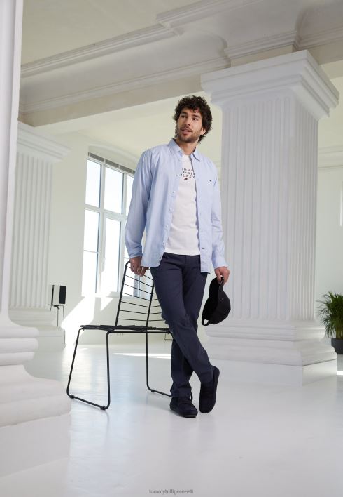 pehme mikrosärk RJV628472 tuuline sinine/optiliselt valge Tommy Hilfiger