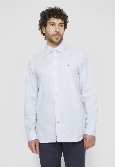 pehme mikrosärk RJV628472 tuuline sinine/optiliselt valge Tommy Hilfiger