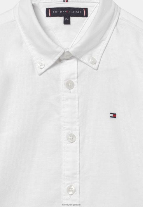 poiste veniv oxfordi särk RJV627268 valge Tommy Hilfiger