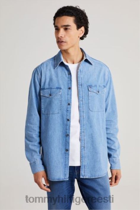 teksasärk RJV623396 sinine Tommy Hilfiger