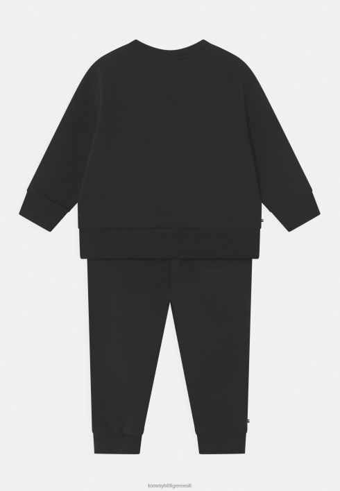 baby essential crewsuit komplekt unisex dressipluus RJV625689 must Tommy Hilfiger