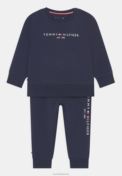 baby essential crewsuit komplekt unisex dressipluus RJV625716 hämar merevägi Tommy Hilfiger