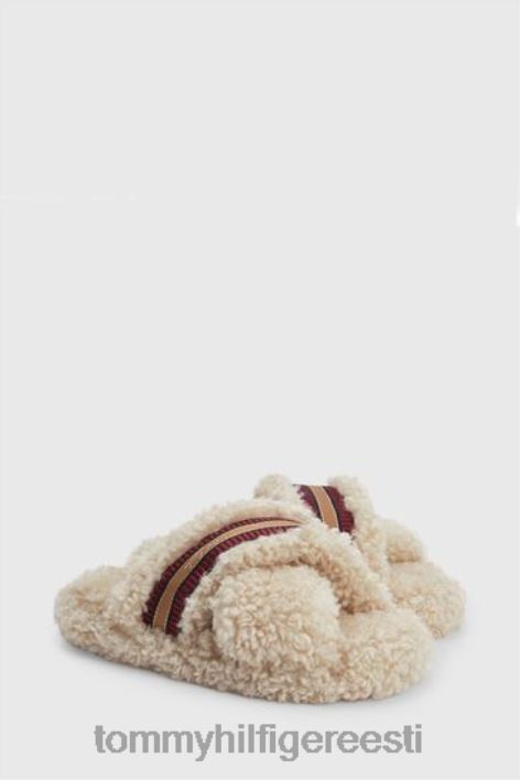 looduslikud šerpa sussid RJV623578 beež Tommy Hilfiger