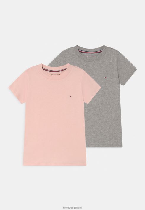 2-pakiline t-särk RJV627876 kahvaturoosa/helehall Tommy Hilfiger