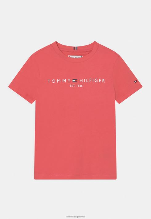 Essential tee unisex mustriga T-särk RJV625195 roosa Tommy Hilfiger