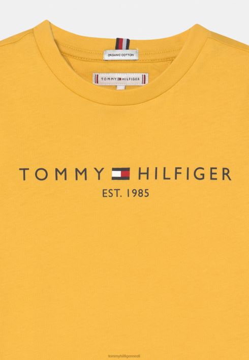 Essential tee unisex mustriga T-särk RJV627752 annab kollase Tommy Hilfiger