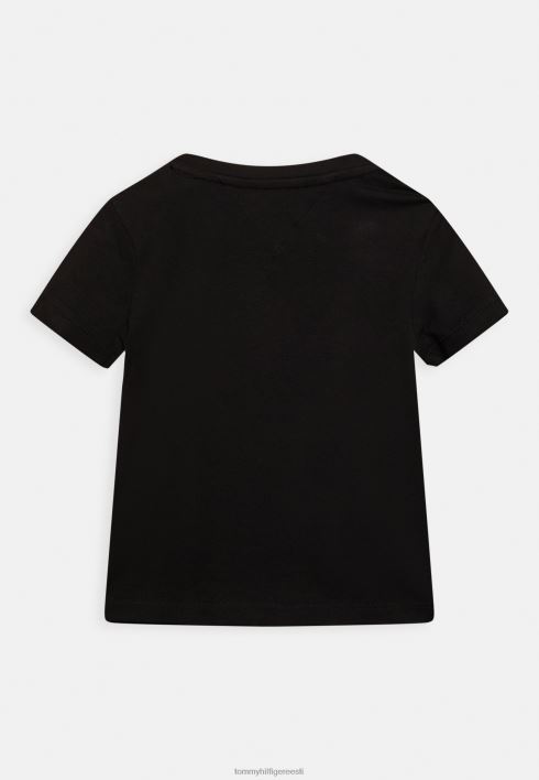 Essentsiaalne T-särk RJV624293 must Tommy Hilfiger