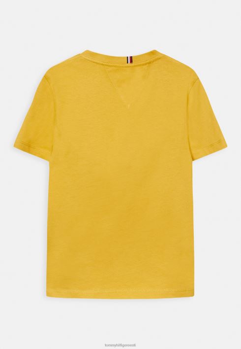 Essentsiaalne T-särk RJV624836 toskaana kollane Tommy Hilfiger