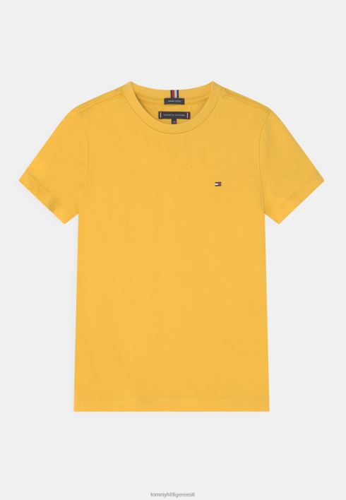 Essentsiaalne T-särk RJV627424 annab kollase Tommy Hilfiger