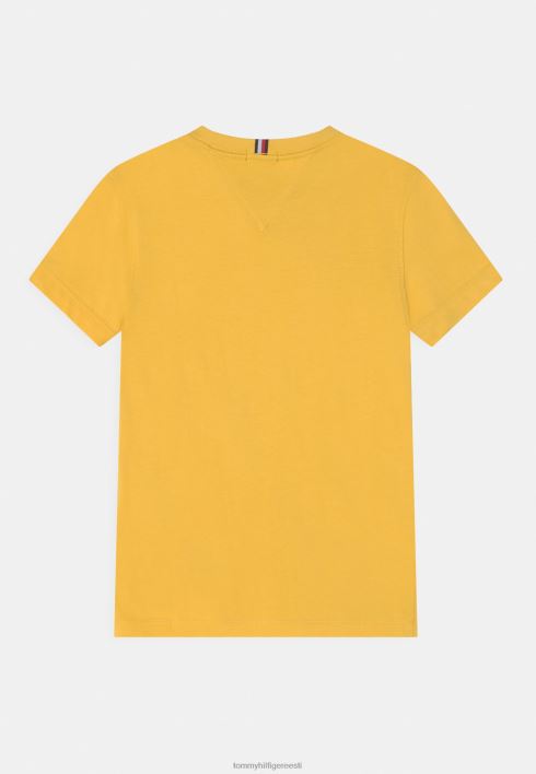 Essentsiaalne T-särk RJV627424 annab kollase Tommy Hilfiger