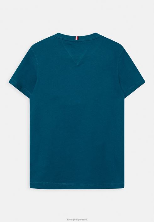 Essentsiaalne T-särk RJV627491 bensiin Tommy Hilfiger