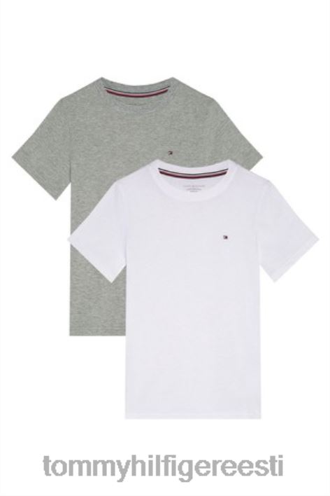 T-särgid 2 pakk RJV622958 hall Tommy Hilfiger