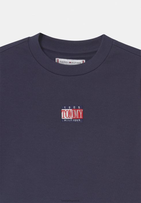 ajatu crop printiga t-särk RJV628058 hämar merevägi Tommy Hilfiger