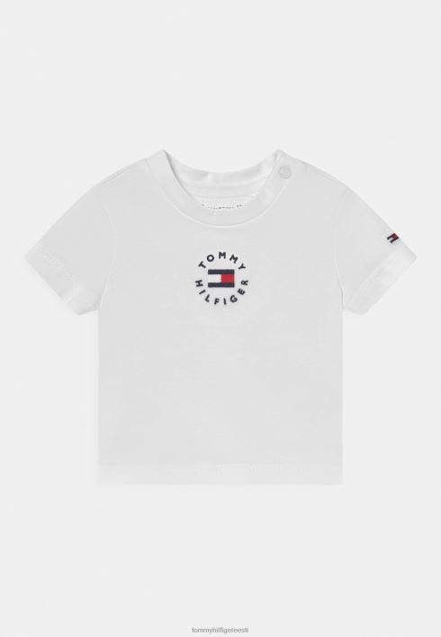 baby heritage tee unisex printiga T-särk RJV628123 valge Tommy Hilfiger